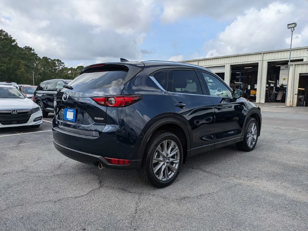Used 2021 Blue Mazda Grand Touring image 4