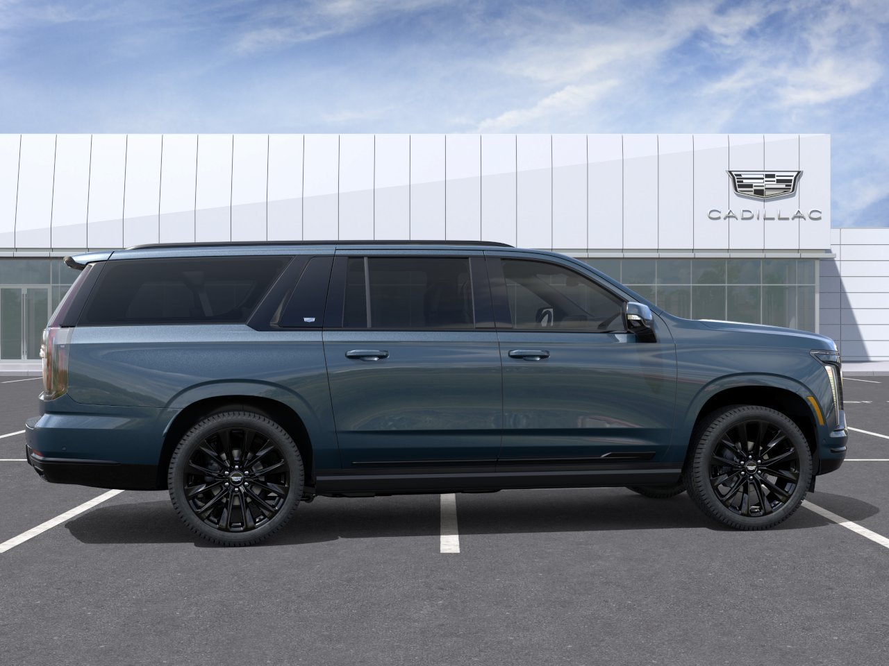 New 2027 Deep Sea Metallic Cadillac Platinum Sport image 5