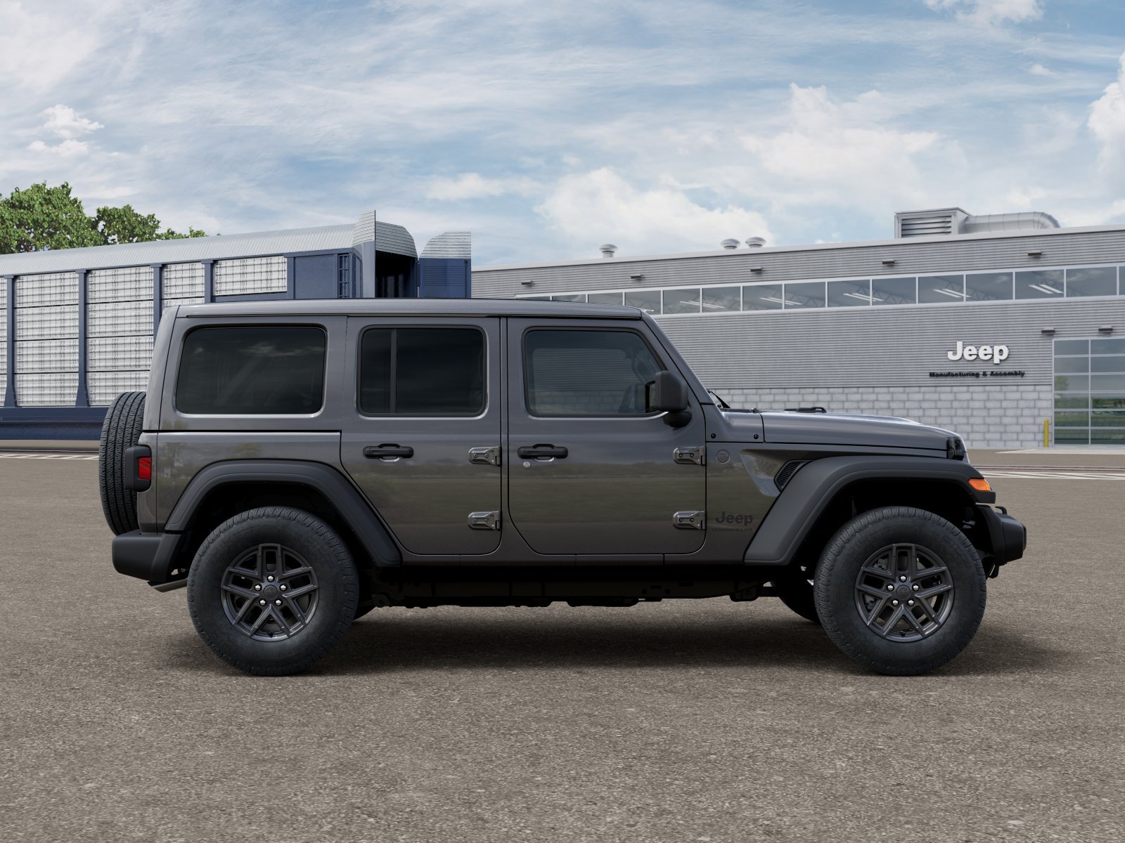 New 2026 Granite Crystal Metallic Clear-Coat Exterior Paint Jeep  image 12