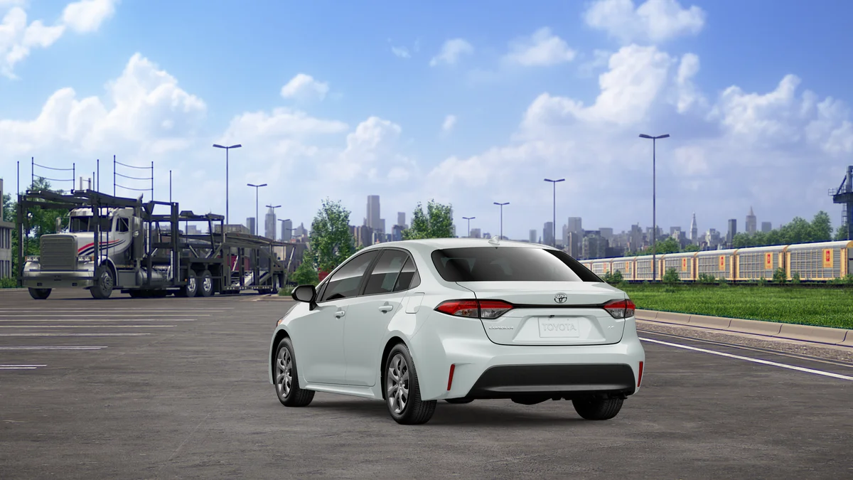 New 2026 Wind Chill Pearl Toyota LE image 7