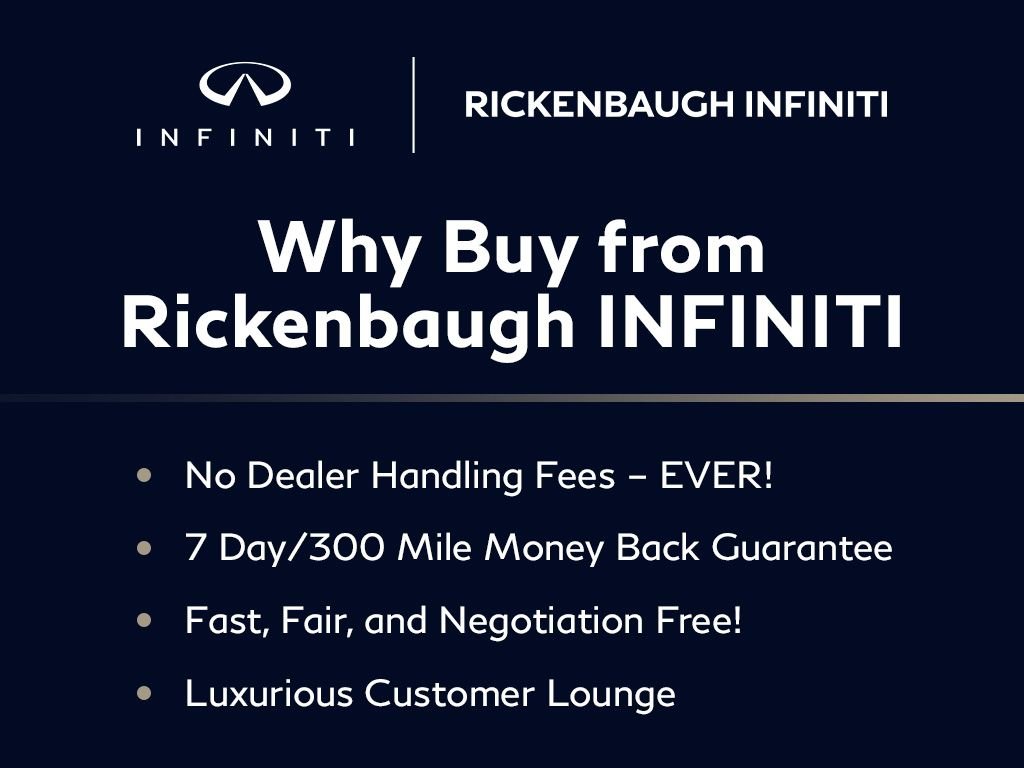Certified Used 2023 Black INFINITI LUXE image 8