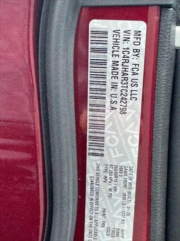 New 2026 Velvet Red Pearlcoat Jeep Laredo image 15