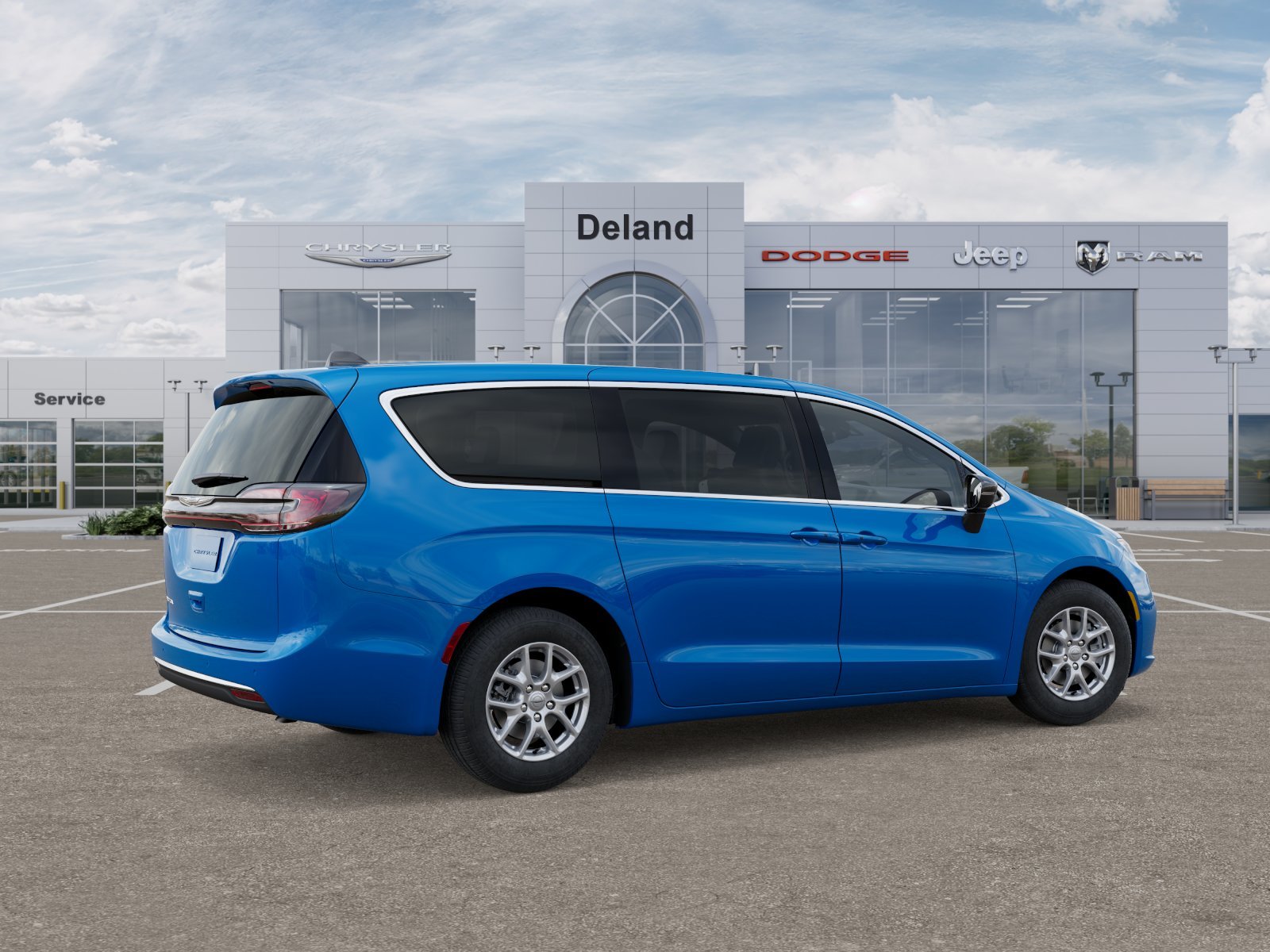 New 2026 Hydro Blue Pearl-Coat Exterior Paint Chrysler Select image 33
