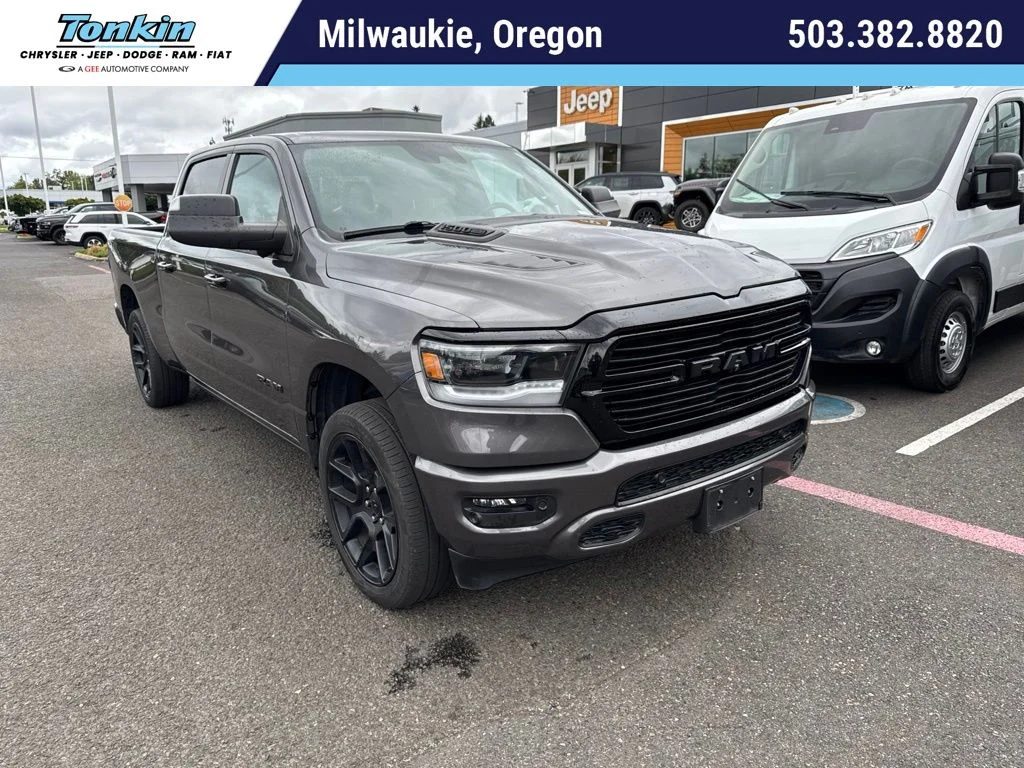 Used 2023 Granite Crystal Metallic Clearcoat Ram Laramie image 1