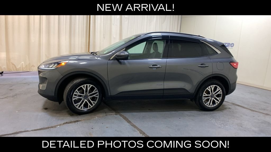 Certified Used 2021 Gray Metallic Ford SEL image 6