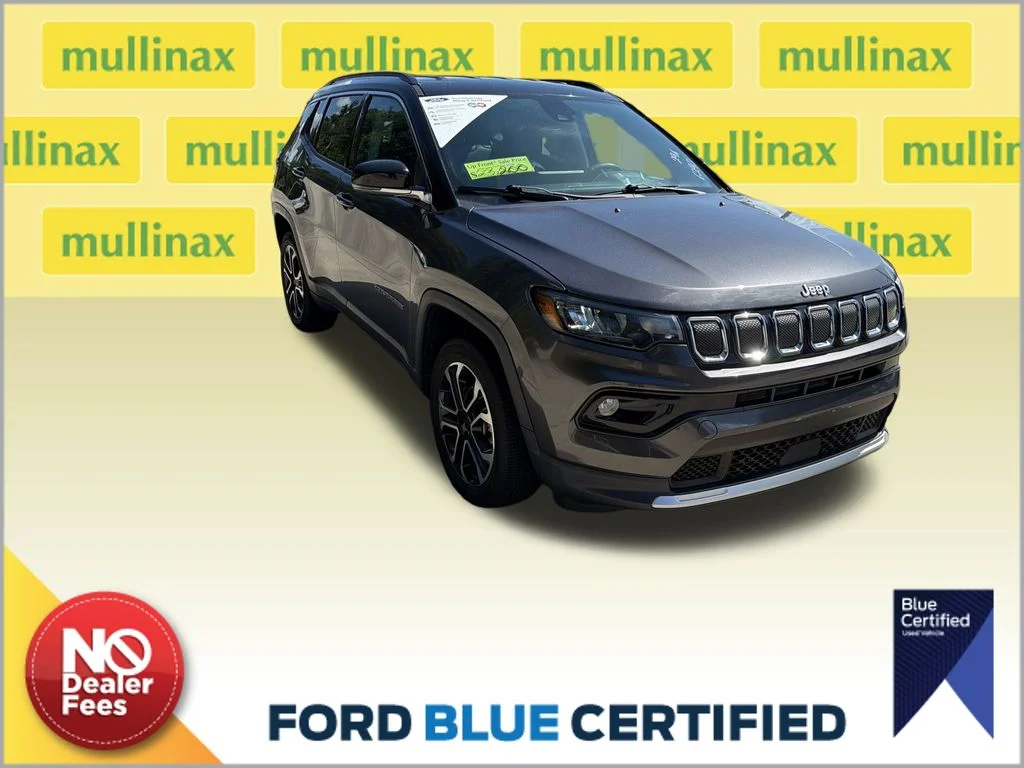 Certified Used 2022 Gray Jeep Limited image 1