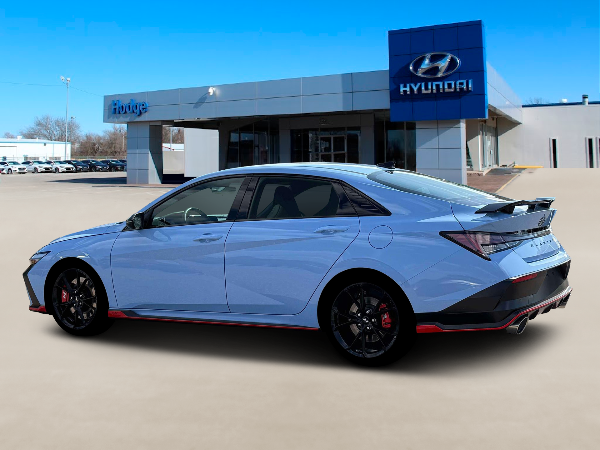 New 2026 Blue Hyundai Sedan image 4