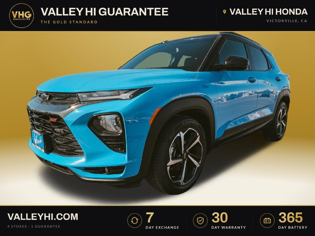 Used 2023 Blue Chevrolet RS image 3