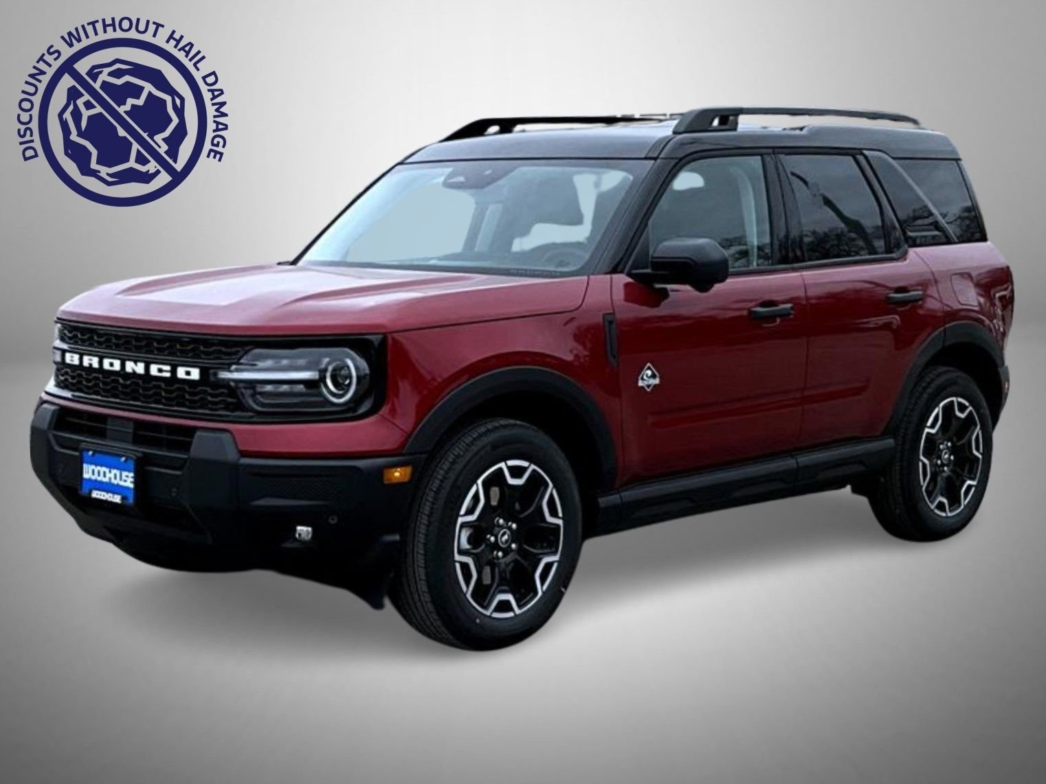 New 2026 Ruby Red Metallic Tinted Clearcoat Ford Outer Banks image 1