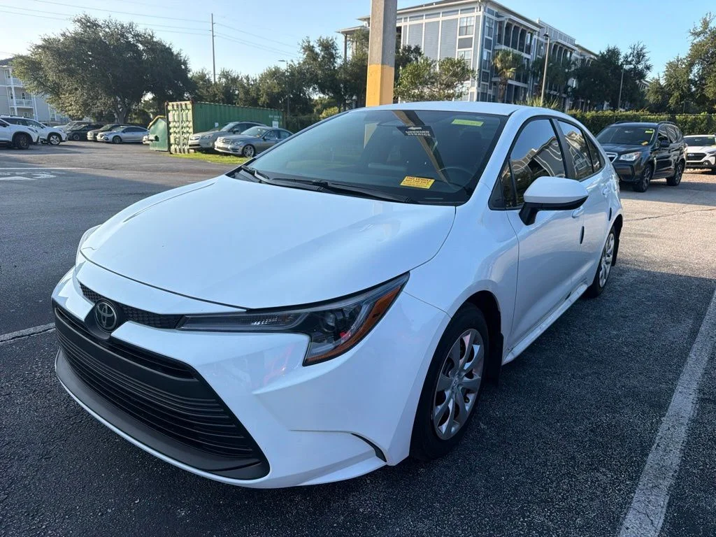 Used 2026 White Toyota LE image 1