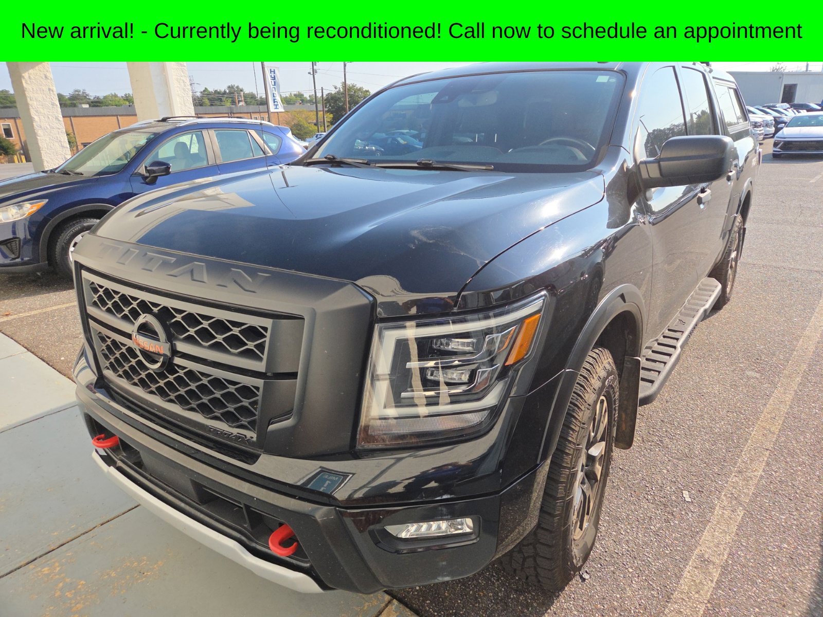 Used 2021 Black Nissan PRO-4X image 1