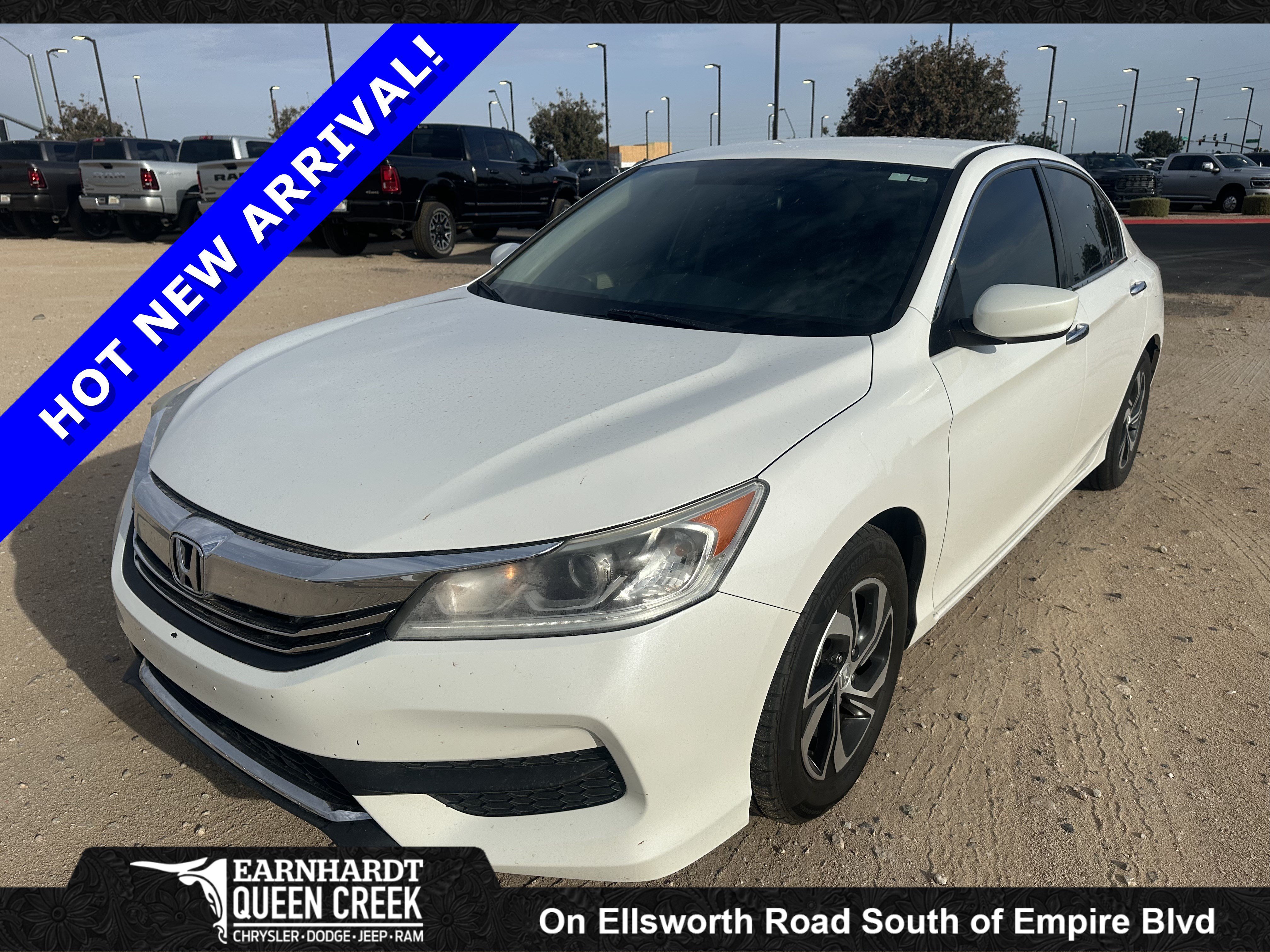 Used 2017 Crystal Black Pearl Honda LX image 1