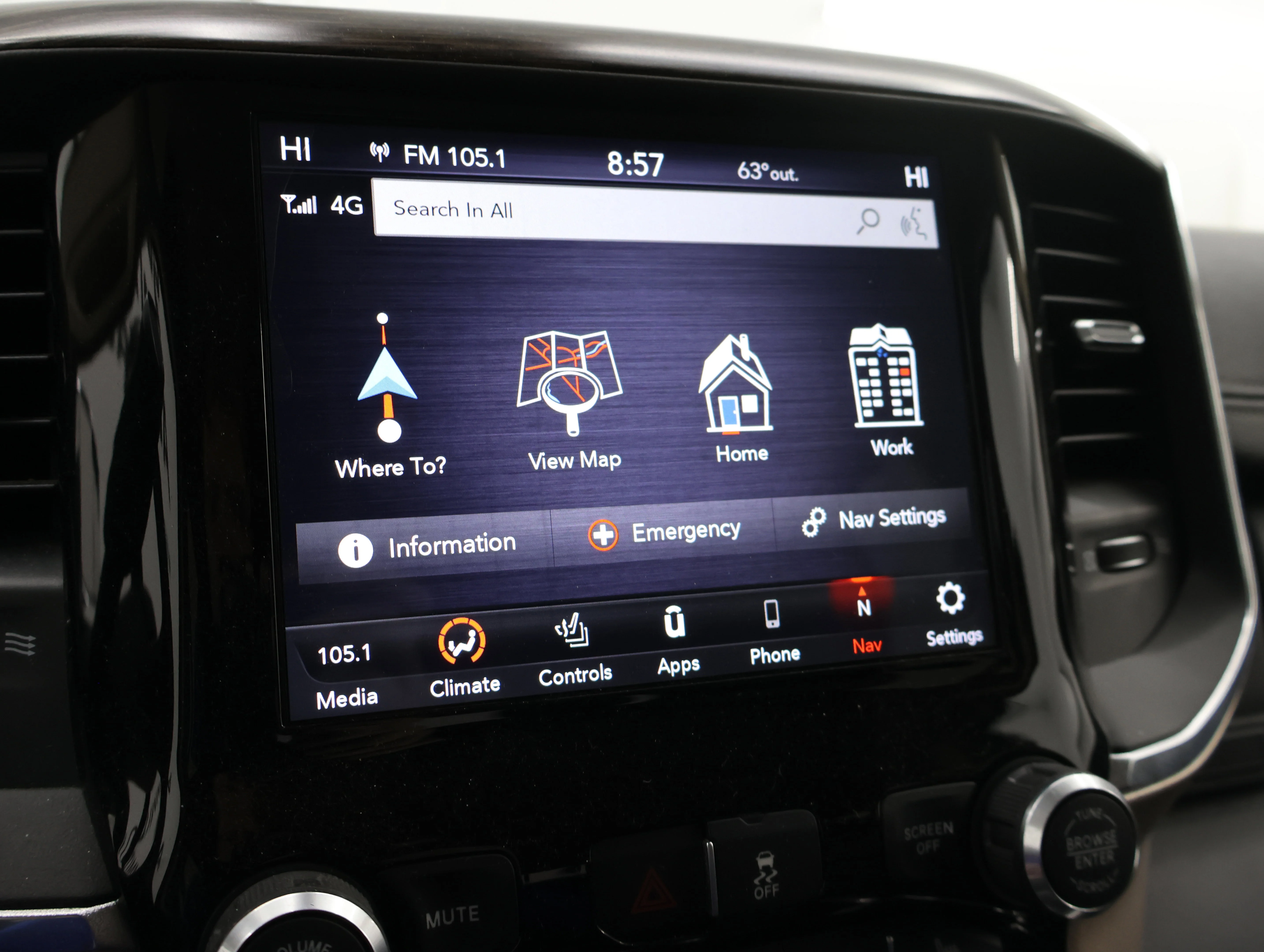 Used 2019 Maximum Steel Metallic Clearcoat Ram Laramie image 55