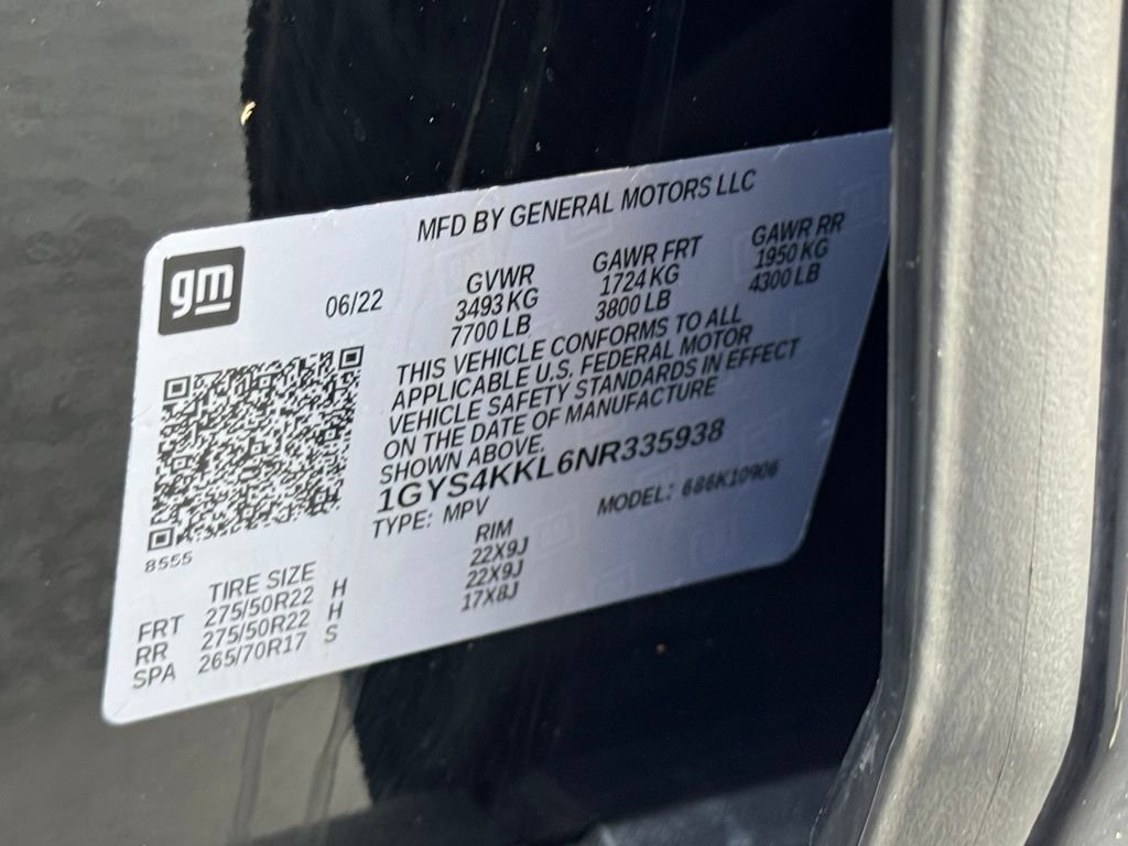 Certified Used 2022 Black Raven Cadillac Premium Luxury image 23