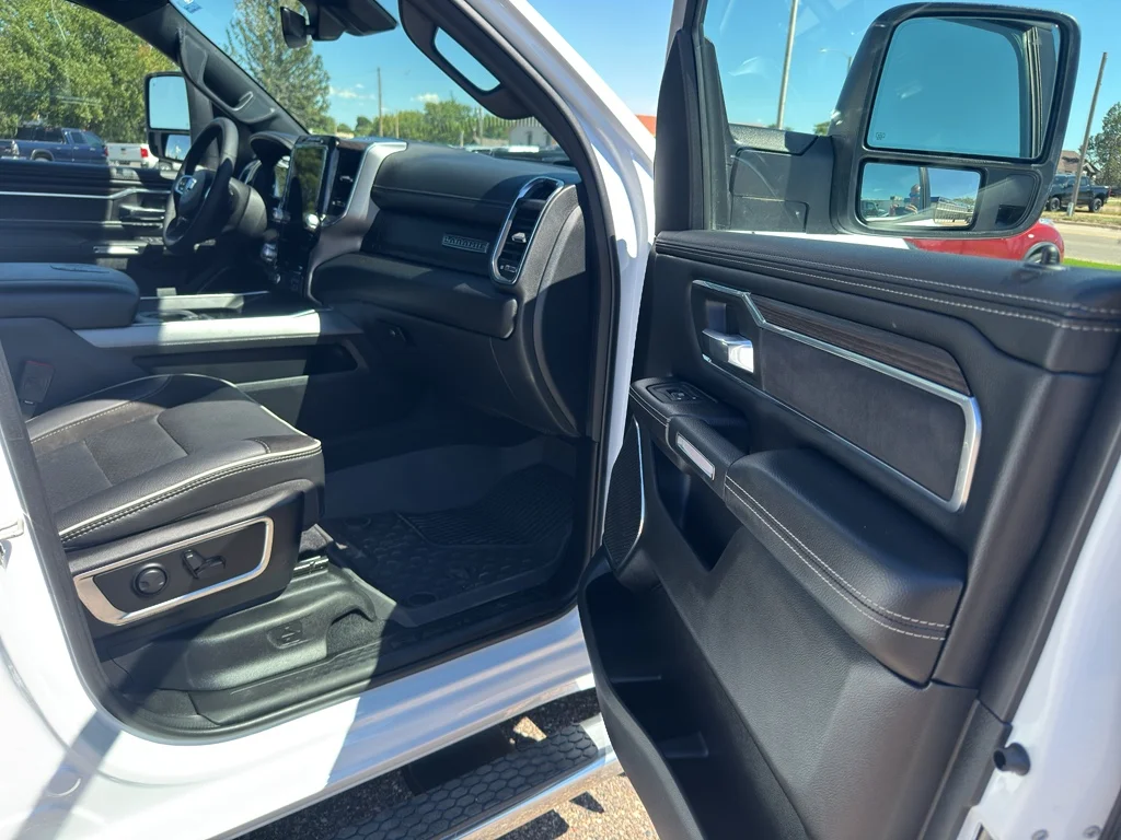 Used 2025 Bright White Clearcoat Ram Laramie image 13