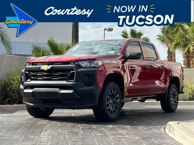 New 2026 Red Chevrolet Work Truck image 1