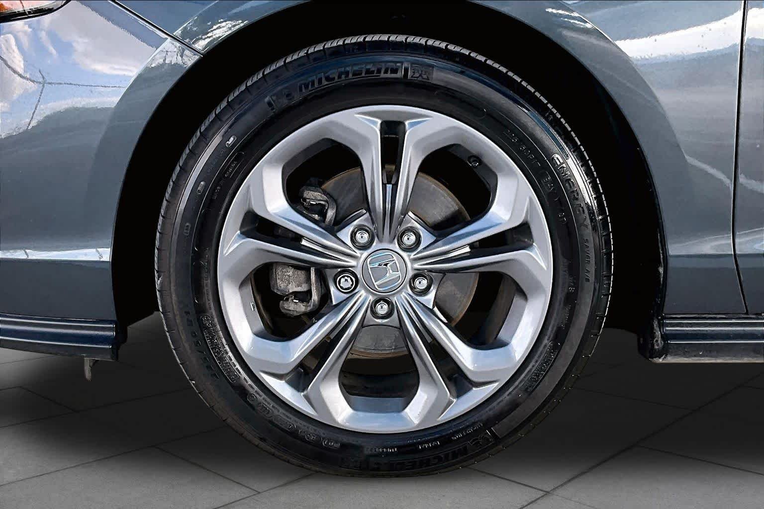 Certified Used 2024 Meteorite Gray Metallic Honda EX image 11