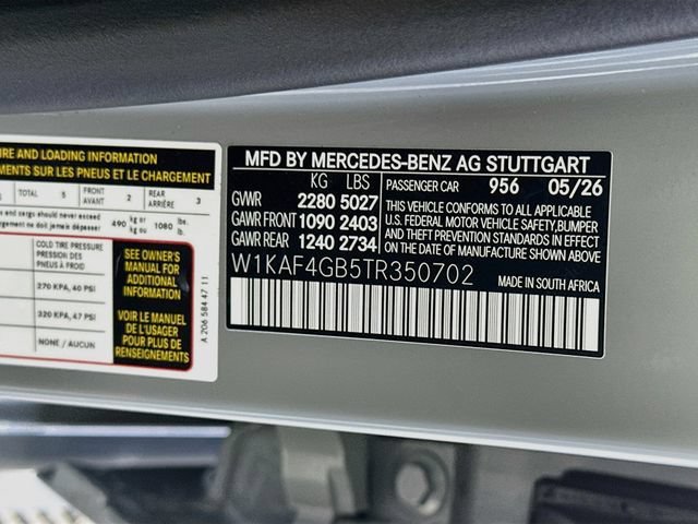 New 2026 MANUFAKTUR Alpine Grey Mercedes-Benz C 300 image 62