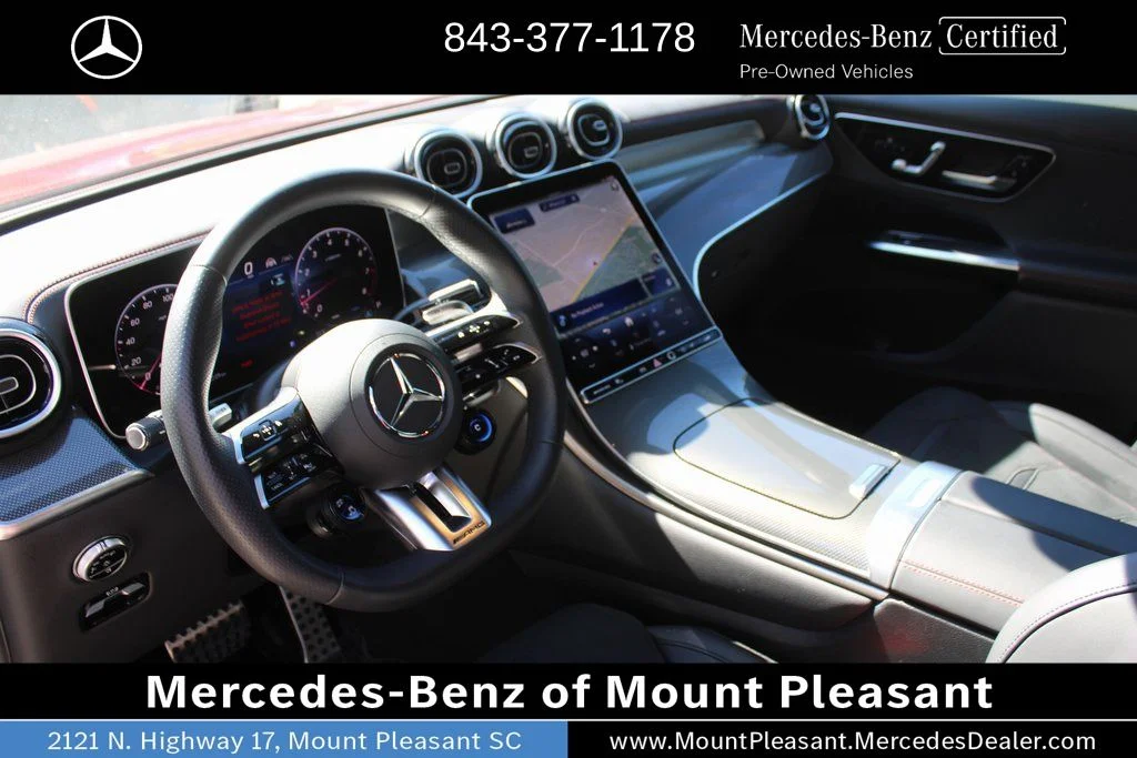 Certified Used 2025 MANUFAKTUR Patagonia Red Metallic Mercedes-AMG GLC 43 AMG® image 25