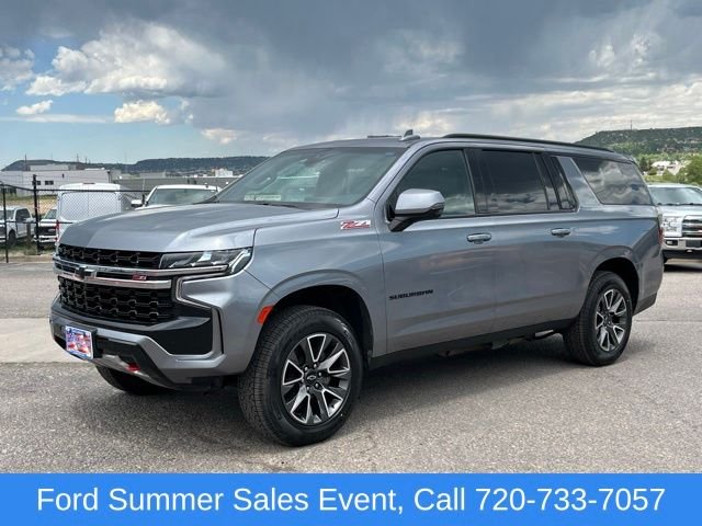 Used 2022 Satin Steel Metallic Chevrolet Z71 image 1