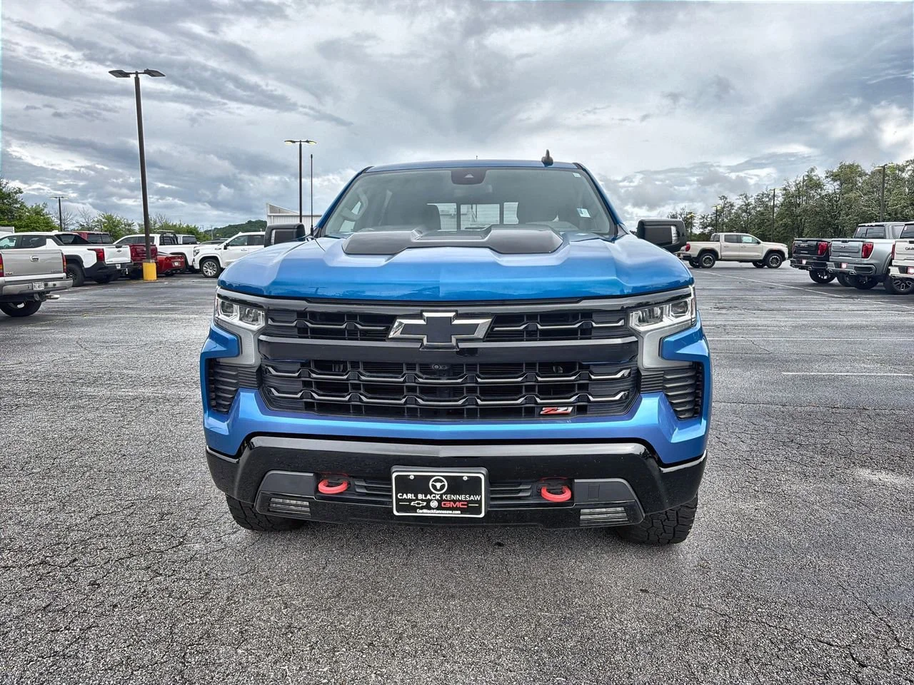 Used 2022 Glacier Blue Metallic Chevrolet LT Trail Boss image 3