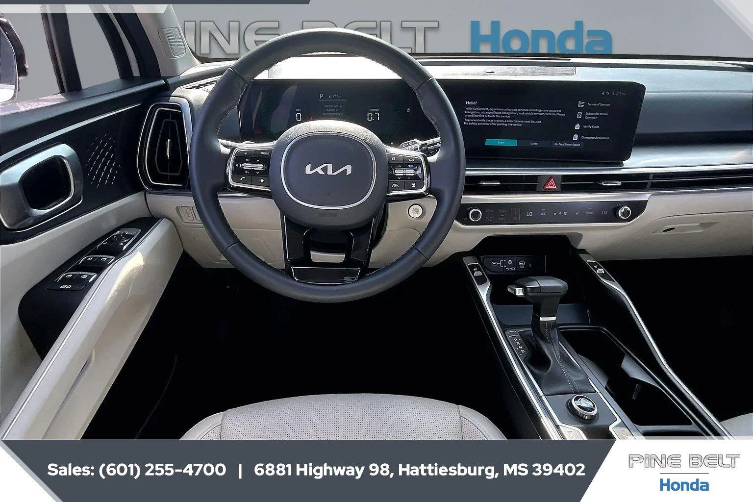 Used 2025 Glacial White Pearl Kia S image 5