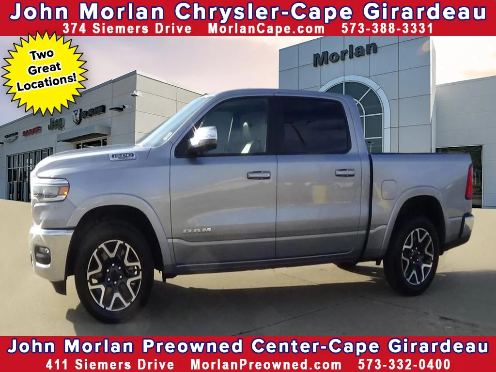 Certified Used 2025 Billet Silver Metallic Clear Coat (psc) RAM Laramie image 1
