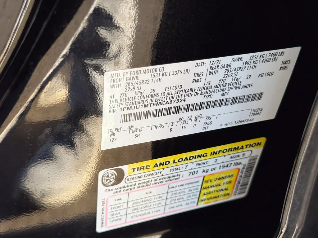 Used 2021 Black Ford Platinum image 10