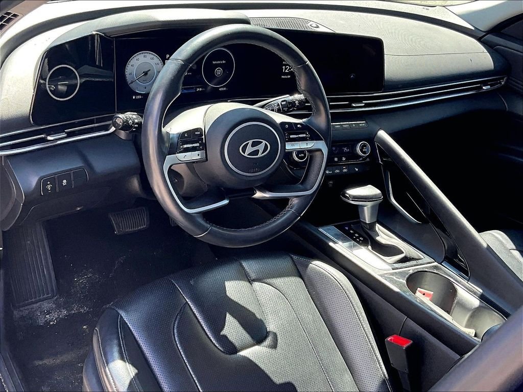 Used 2024 Intense Blue Hyundai Limited image 8