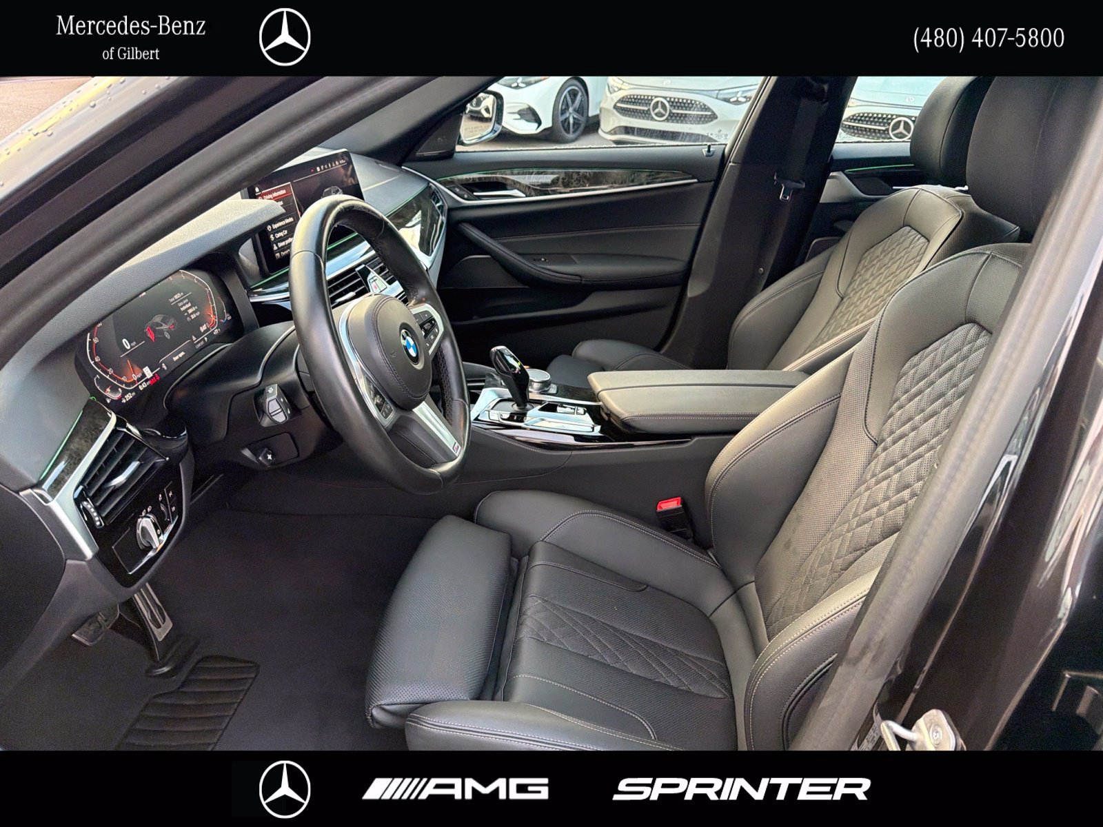 Used 2023 Gray BMW 530i image 9