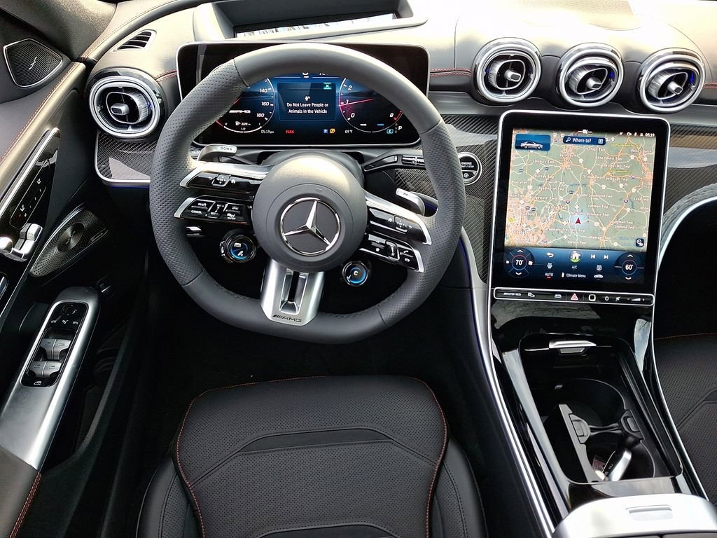 New 2026 Polar White Mercedes-Benz C 43 AMG® image 36