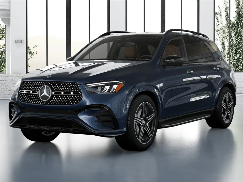 New 2026 Twilight Blue Metallic Mercedes-Benz GLE 450 image 1