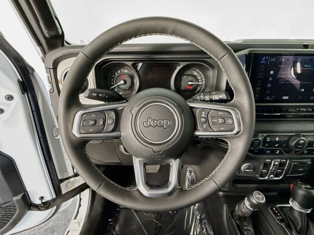Used 2025 White Jeep Sahara 4xe image 11