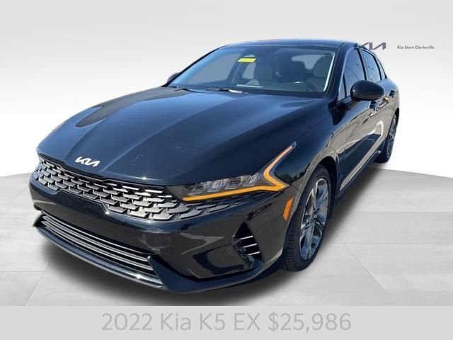 Certified Used 2022 Ebony Black Kia EX image 4
