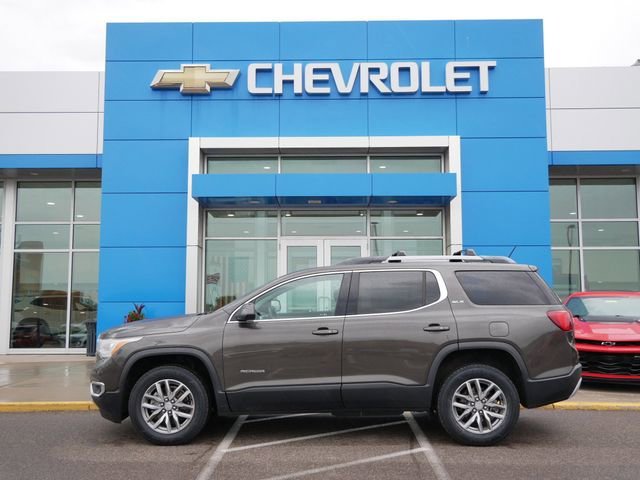 Used 2019 GMC Acadia SLE-2 with VIN 1GKKNLLAXKZ152340 for sale in Roseville, Minnesota