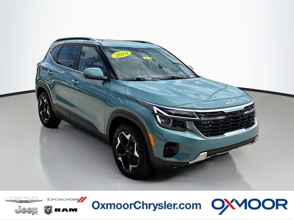 Used 2024 Pluton Blue Kia EX image 1