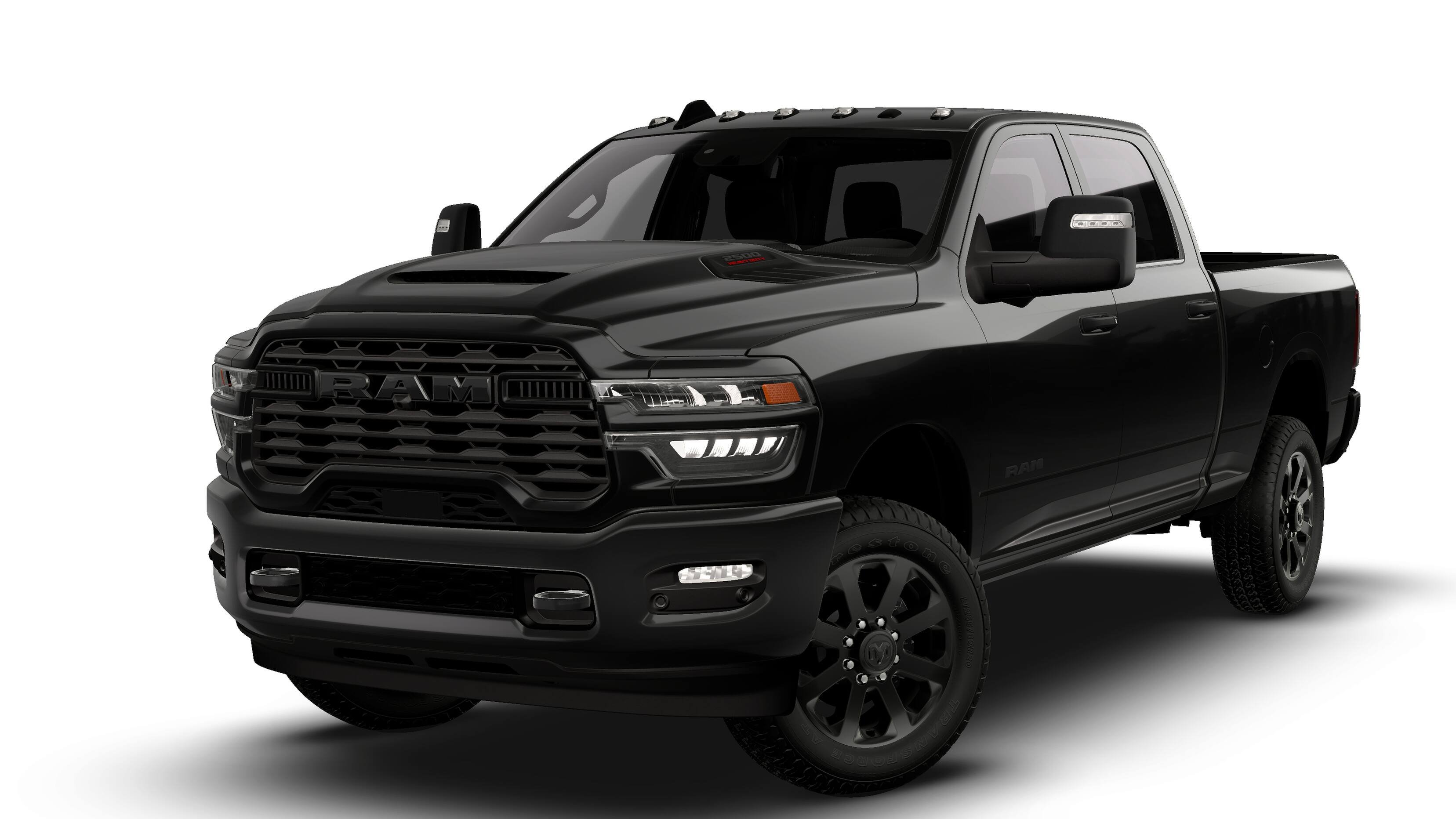 New 2027 Diamond Black Crystal Pearl-Coat Exterior Paint RAM Black Express image 13