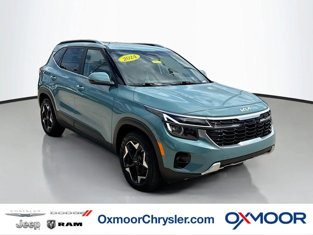 Used 2024 Pluton Blue Kia EX image 1