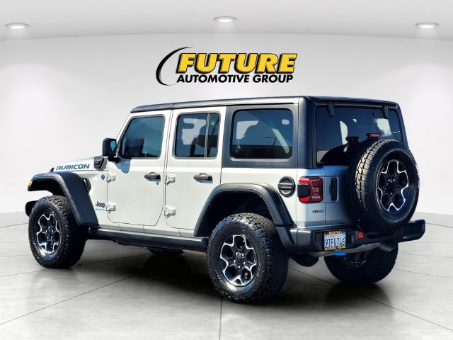 Used 2023 Silver Jeep Rubicon 4xe image 6