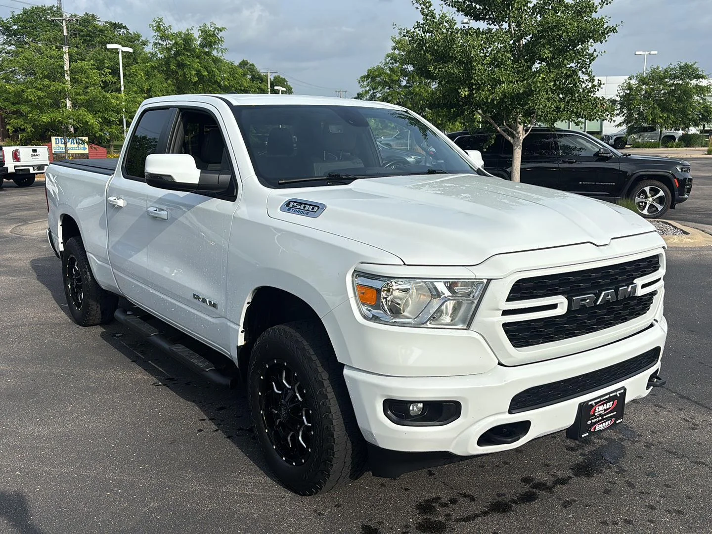 Used 2023 Bright White Clearcoat Ram Big Horn image 8