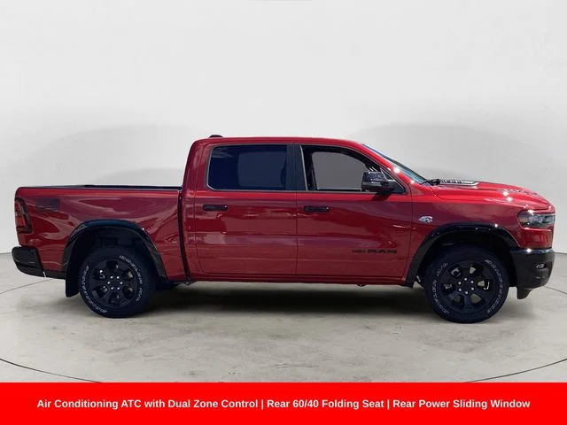 New 2026 Molten Red Ram BIG HORN CREW CAB 4X4 5
