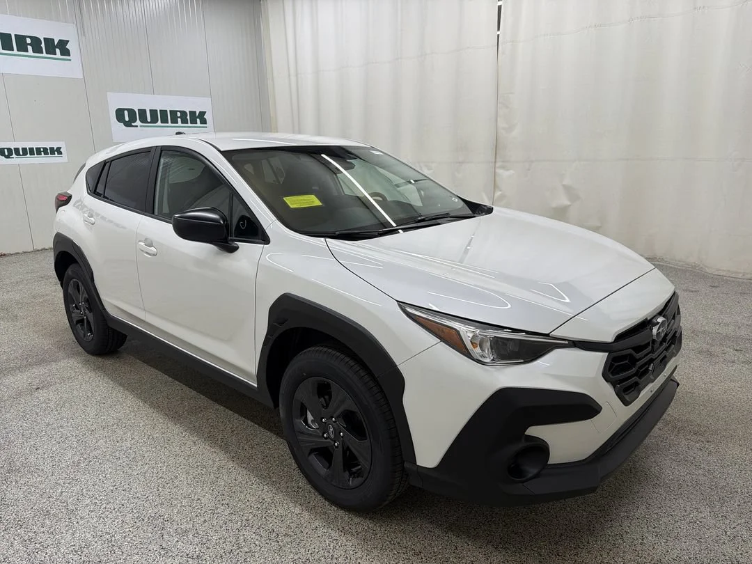 New 2026 Crystal White Pearl Subaru BASE image 1