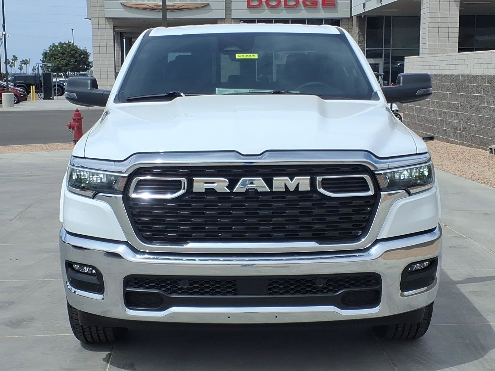 New 2026 Bright White Clear-Coat Exterior Paint RAM Big Horn image 2