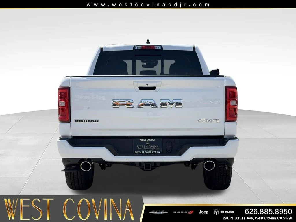 New 2026 Bright White Clear-Coat Exterior Paint RAM Big Horn/Lone Star image 9