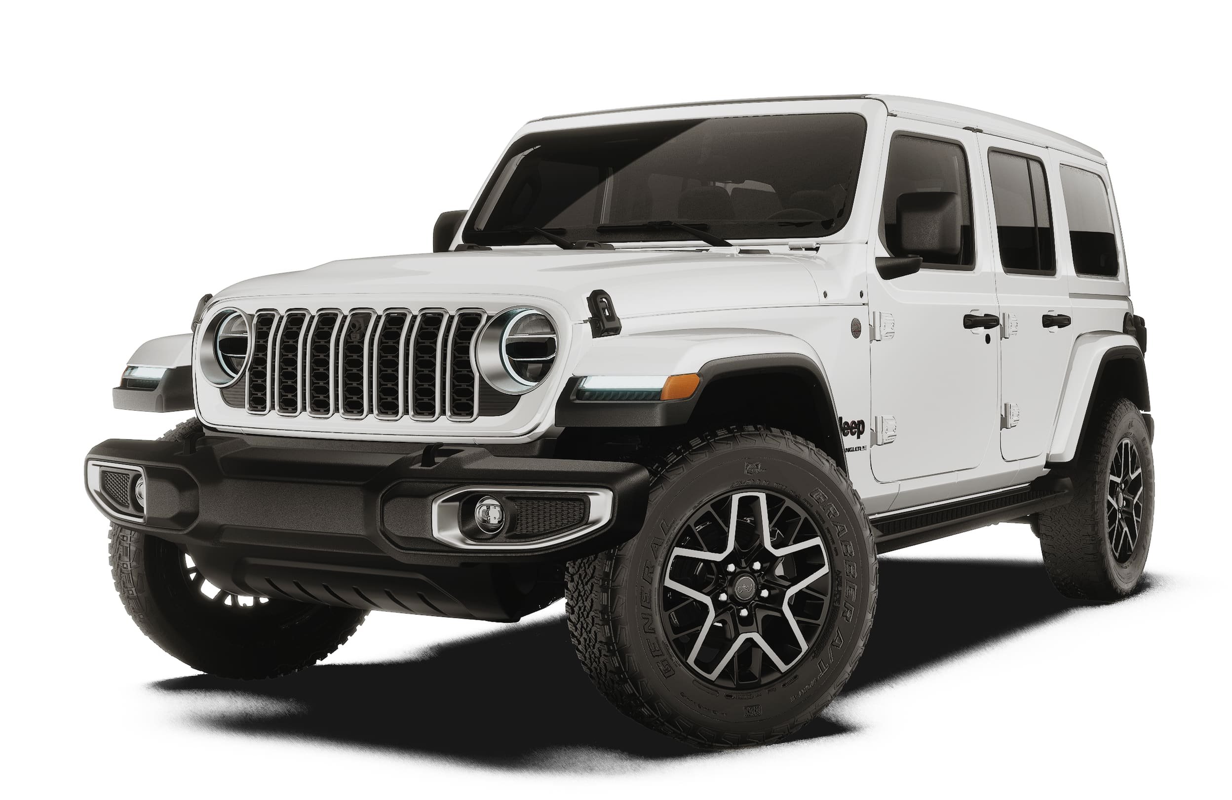 New 2027 Bright White Clear-Coat Paint Jeep Sahara image 13