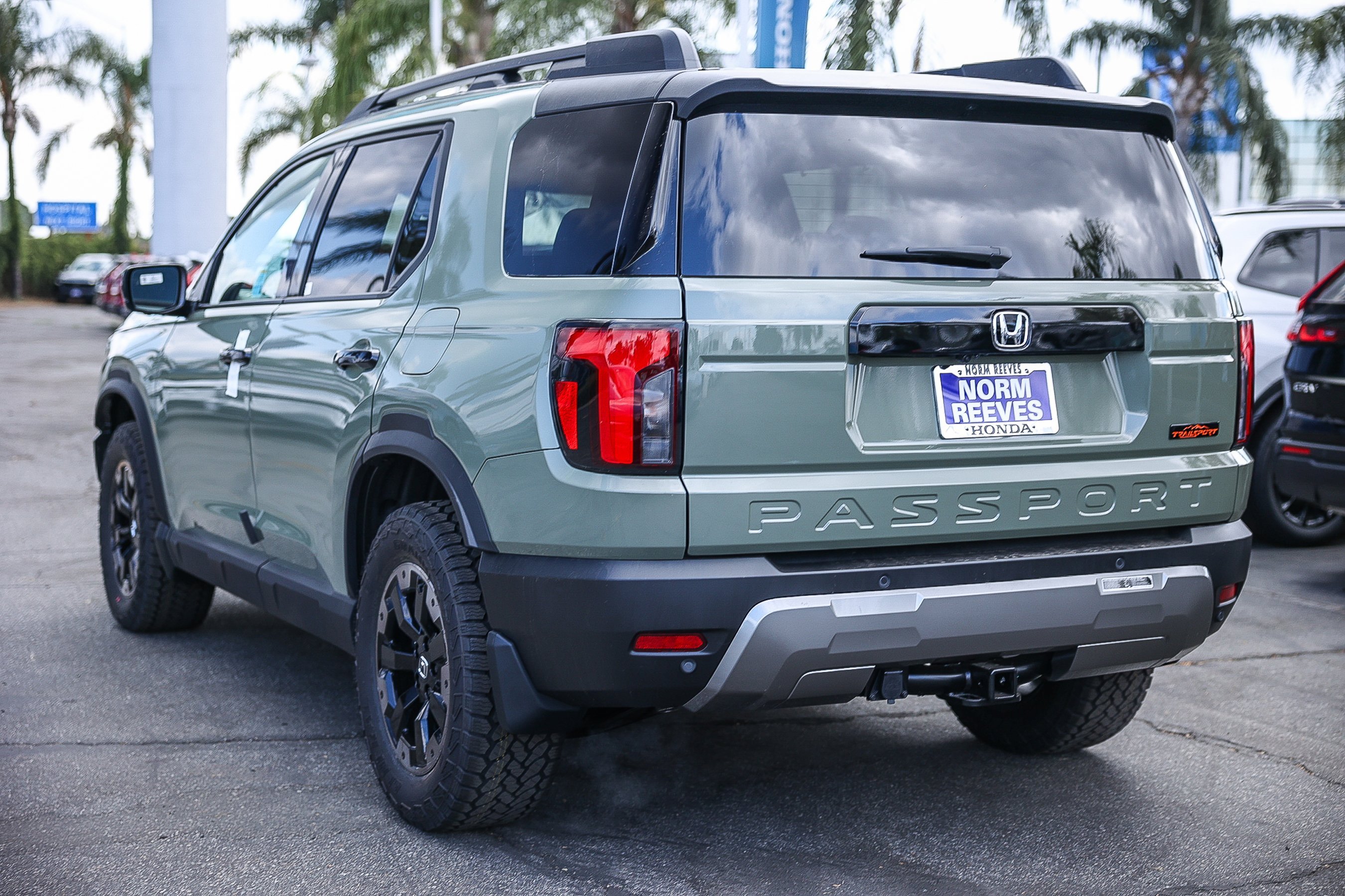 New 2026 Ash Green Metallic Honda TrailSport Elite AWD image 4