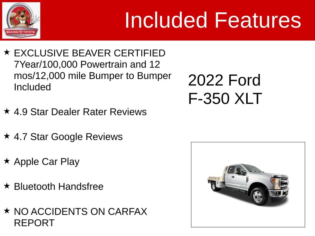 Used 2022 Silver Ford XLT image 4