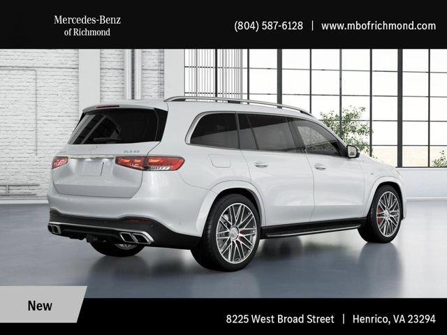 New 2026 MANUFAKTUR Moonlight White Metallic Mercedes-Benz AMG® GLS 63 4MATIC+ SUV image 63