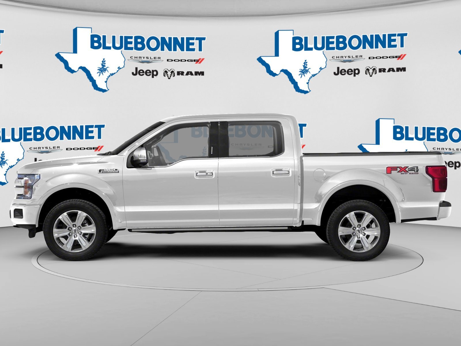 Used 2020 White Metallic Ford Platinum image 3