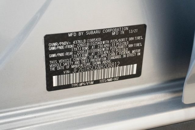 Used 2022 Silver Subaru Sport image 33